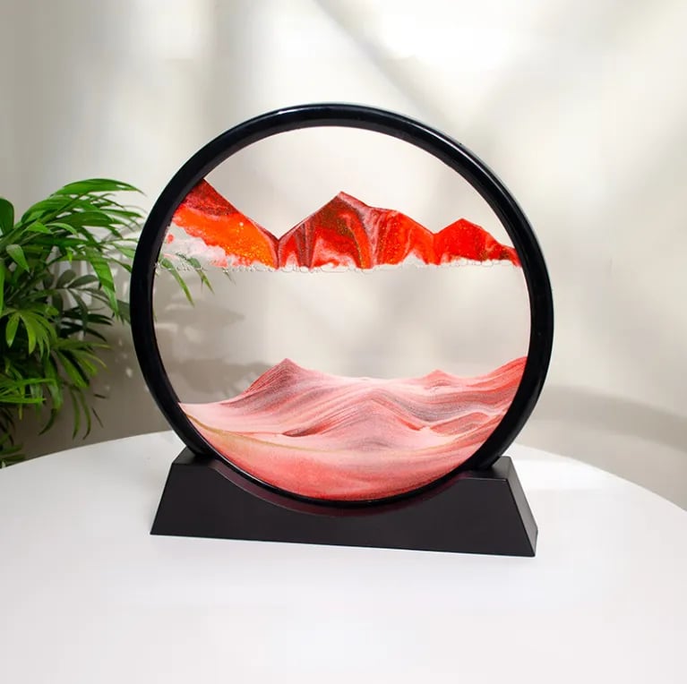 Flowing Sand Painting