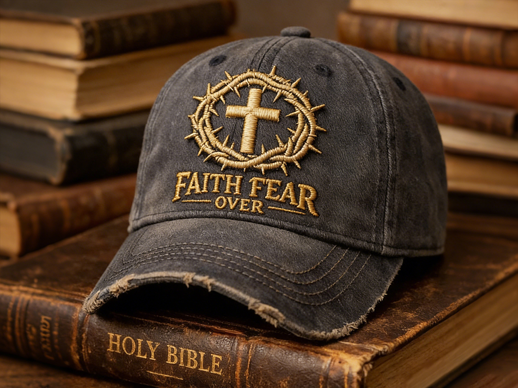 🏆Flash Sale 50% OFF -Faith Art Print Casual Hat