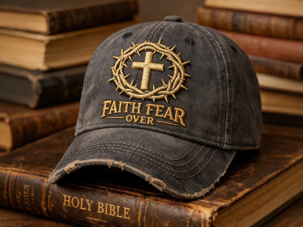 🏆Flash Sale 50% OFF -Faith Art Print Casual Hat