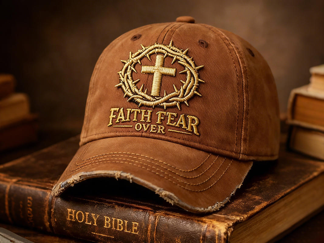 🏆Flash Sale 50% OFF -Faith Art Print Casual Hat