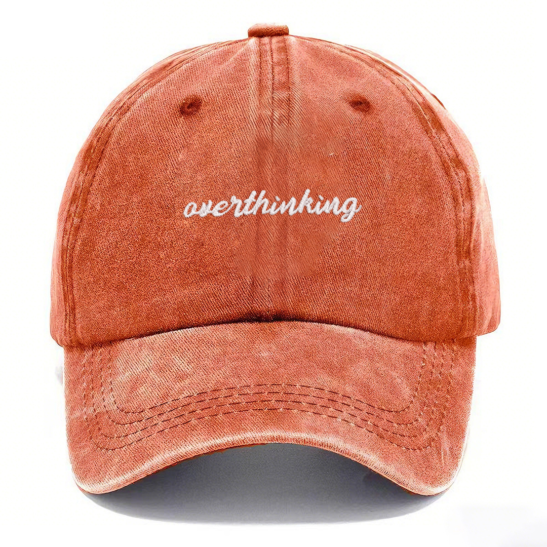 Overthinking Baseball Cap