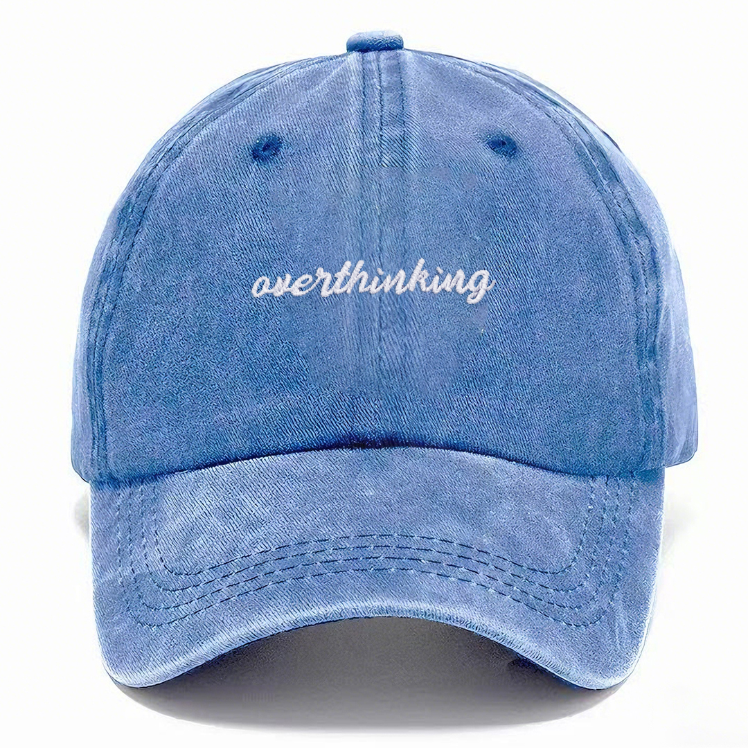 Overthinking Baseball Cap
