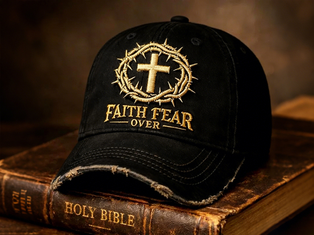 🏆Flash Sale 50% OFF -Faith Art Print Casual Hat