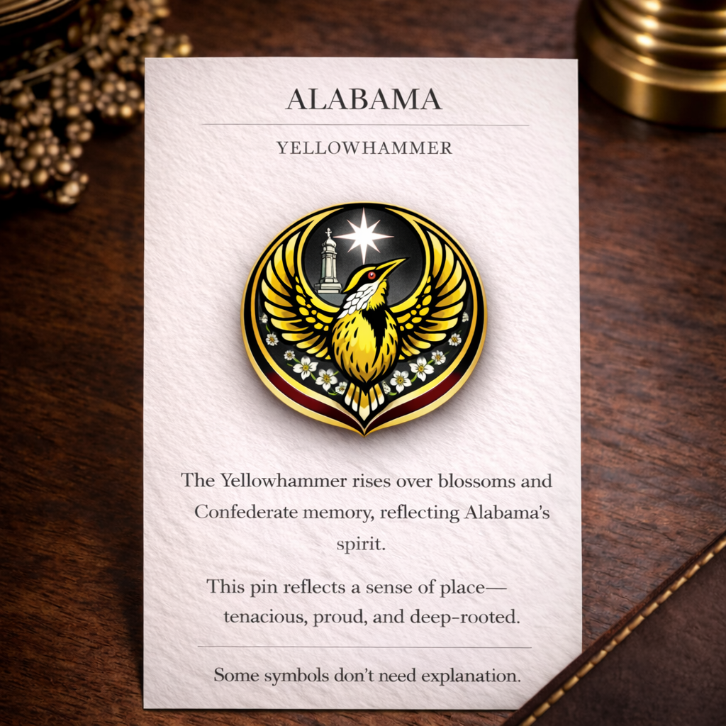 State Bird Pins Collection