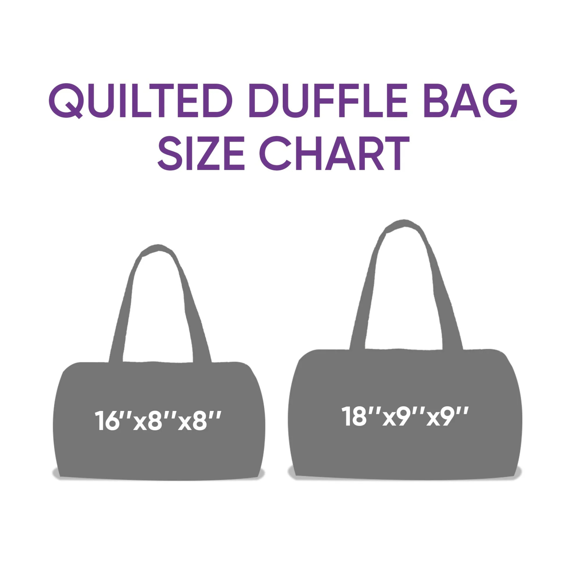 Hippie Van Quilted Duffle Bag