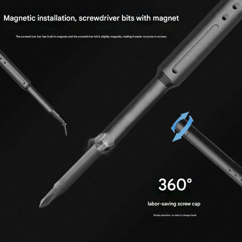 🎁Hot Promotion🔥E1 MAX 3.7V Mini Electric Screwdriver 52-in-1