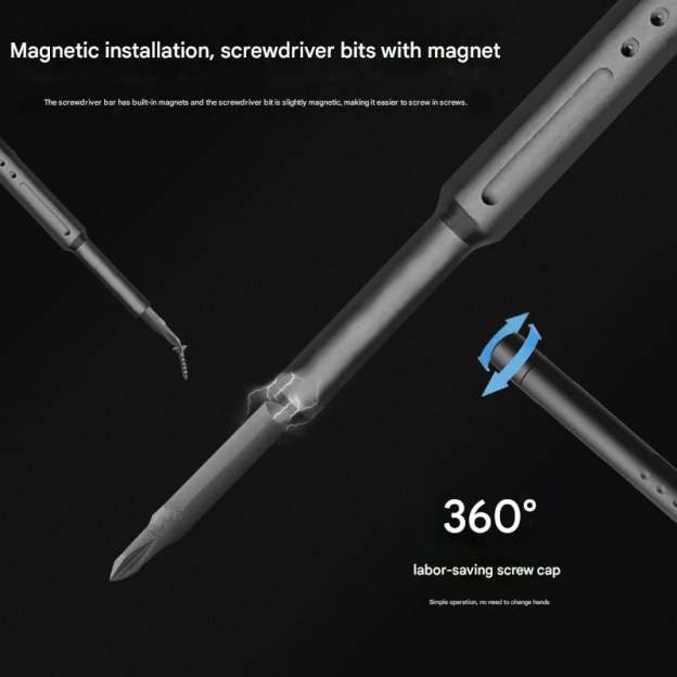 🎁Hot Promotion🔥E1 MAX 3.7V Mini Electric Screwdriver 52-in-1
