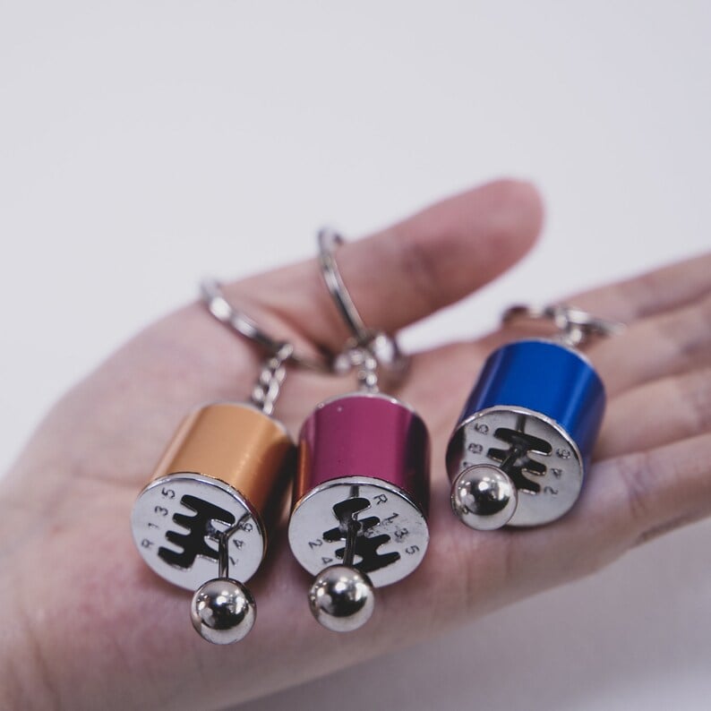 🔥  🚗6-speed Manual Transmission Gearbox Keychain