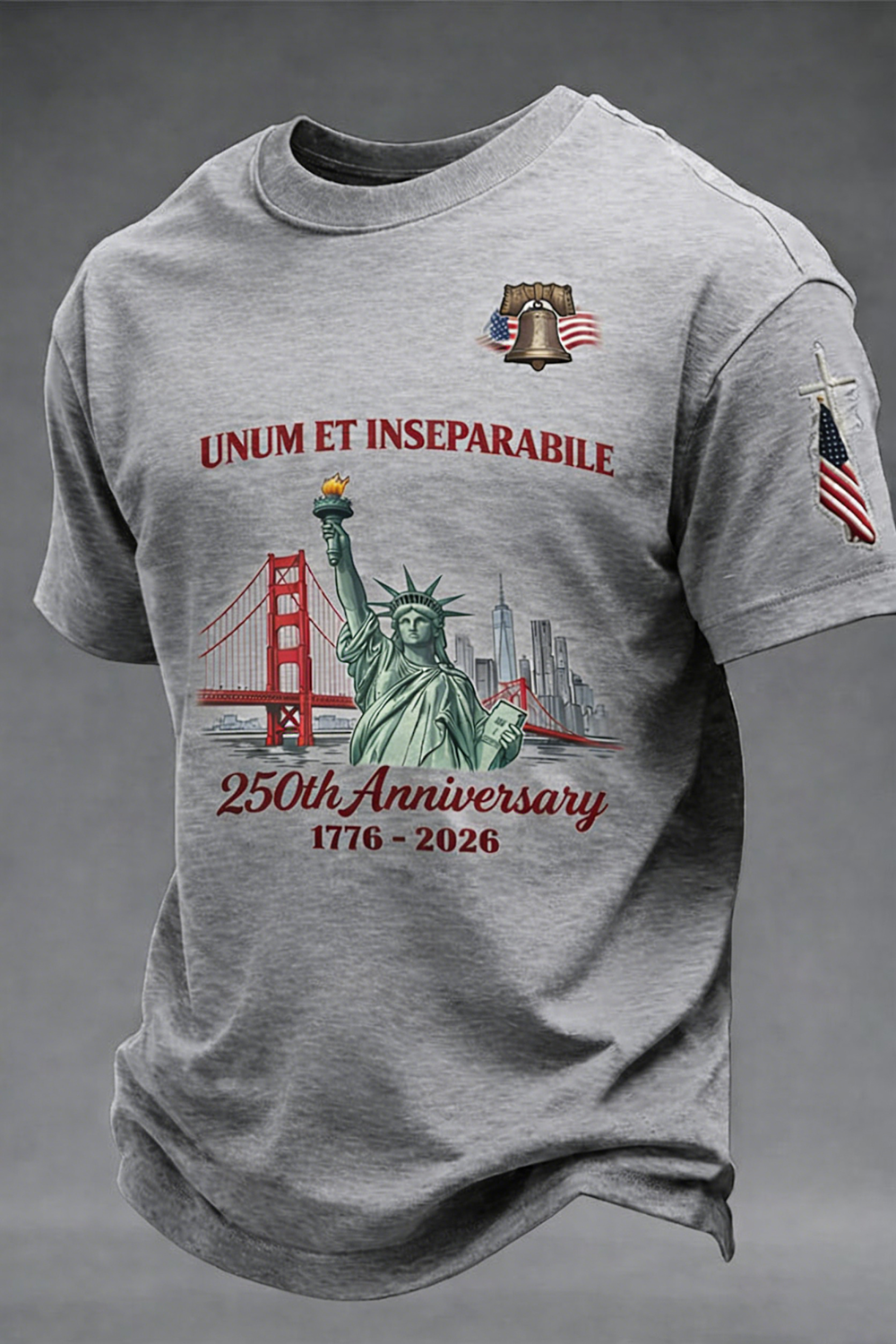 America 250th Anniversary Patriotic T-Shirt