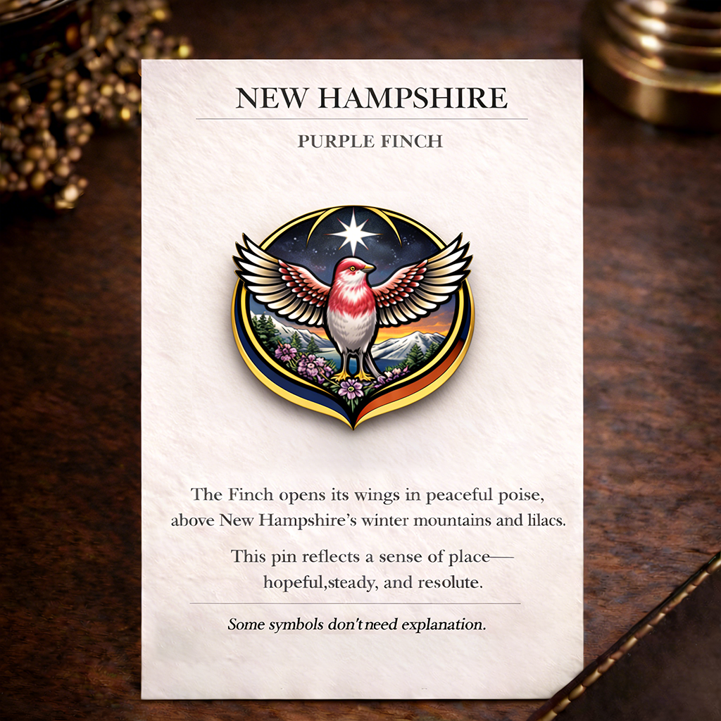 State Bird Pins Collection