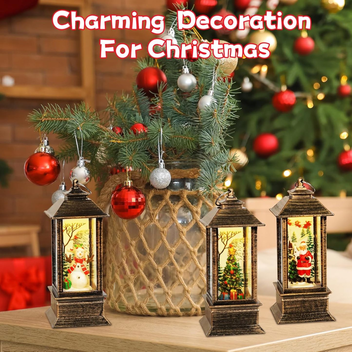 🎁Christmas Mini LED Candle Lanterns
