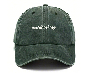 Overthinking Baseball Cap