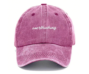 Overthinking Baseball Cap