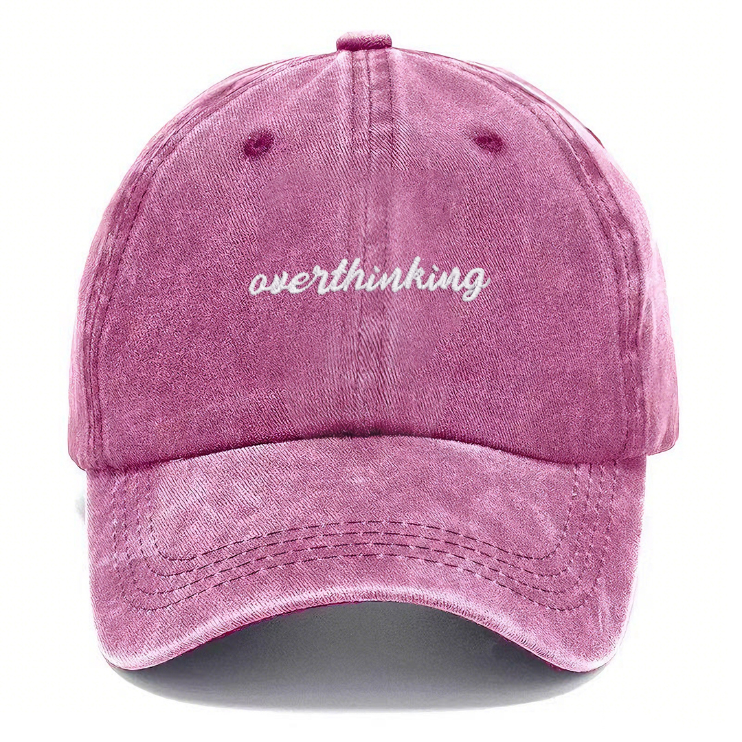 Overthinking Baseball Cap