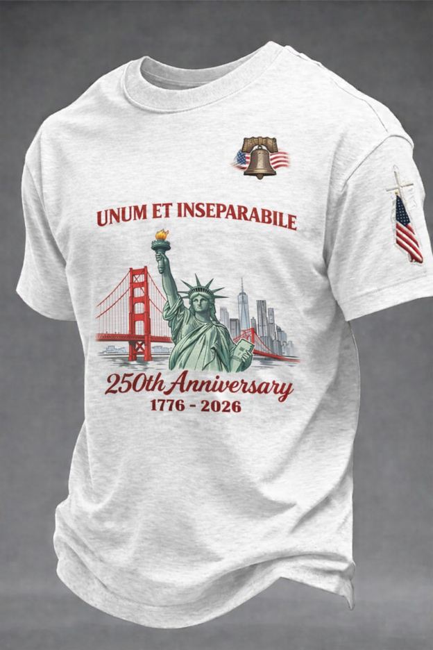 America 250th Anniversary Patriotic T-Shirt