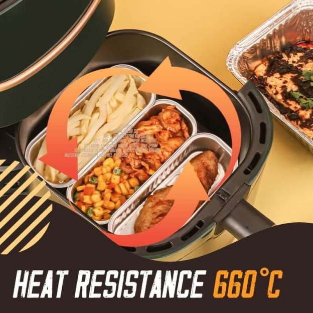 Aluminum Foil Mini Pans🍗Barbecue🍰Bake🍳Air fryer