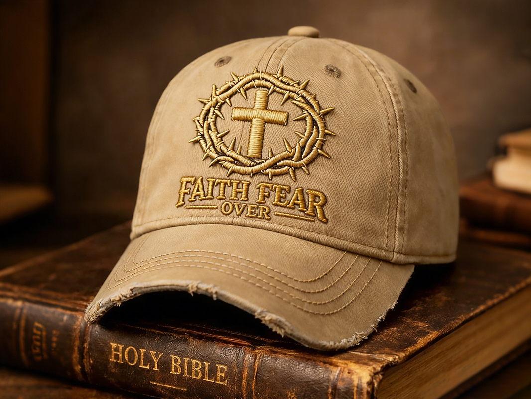 🏆Flash Sale 50% OFF -Faith Art Print Casual Hat