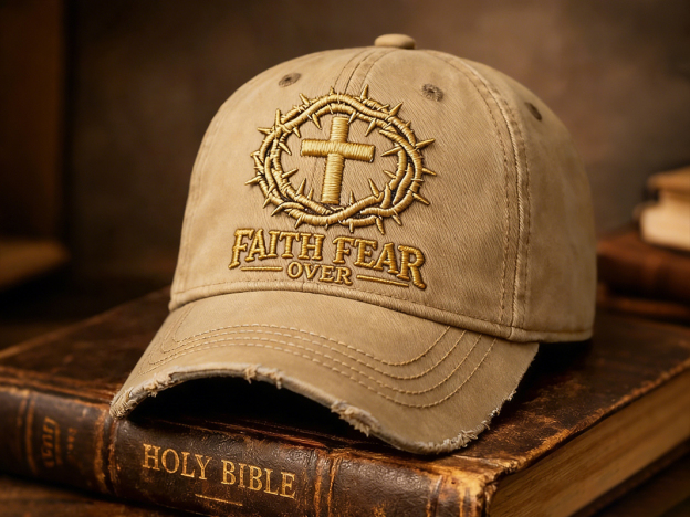 🏆Flash Sale 50% OFF -Faith Art Print Casual Hat