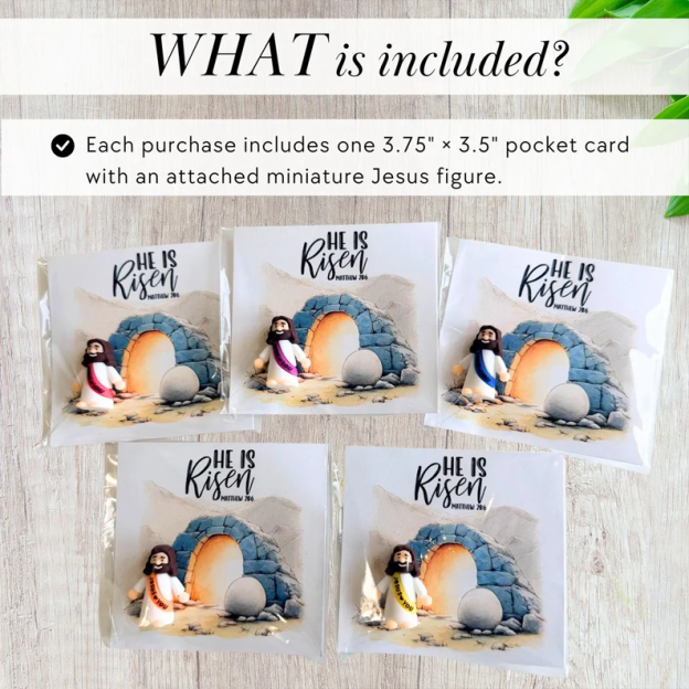 Christian Easter Mini Jesus Pocket Cards