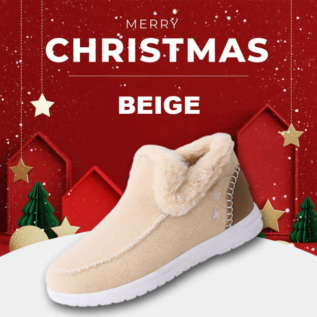 🔥Hot Sale 49% OFF🔥 - Kickly Orthopedic Fleece Slip-On Boots