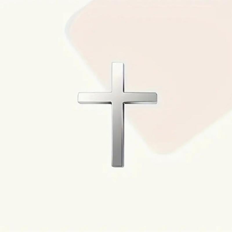 ✨This Week's Special Price $6.99 ✝️Handmade Jesus Christ Cross Badge