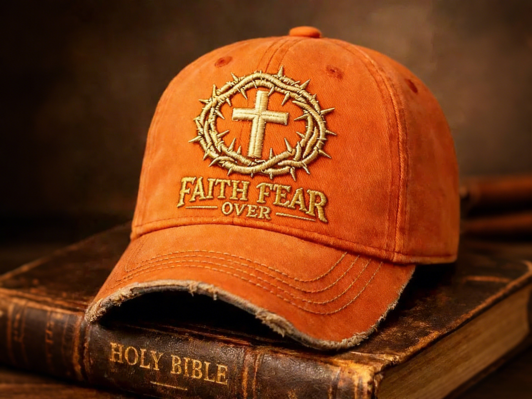 🏆Flash Sale 50% OFF -Faith Art Print Casual Hat