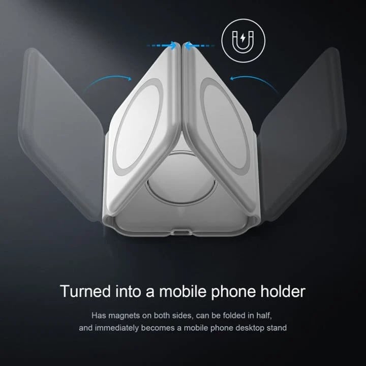 3 in 1 Portable Wireless Travel Charger