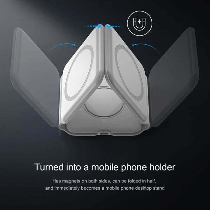 3 in 1 Portable Wireless Travel Charger