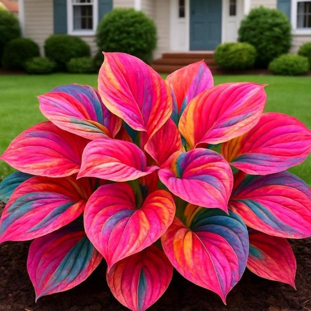 💥 2025 Hot New Release –Midnight Aurora Hosta, The Plant That Glows at Night 🌌