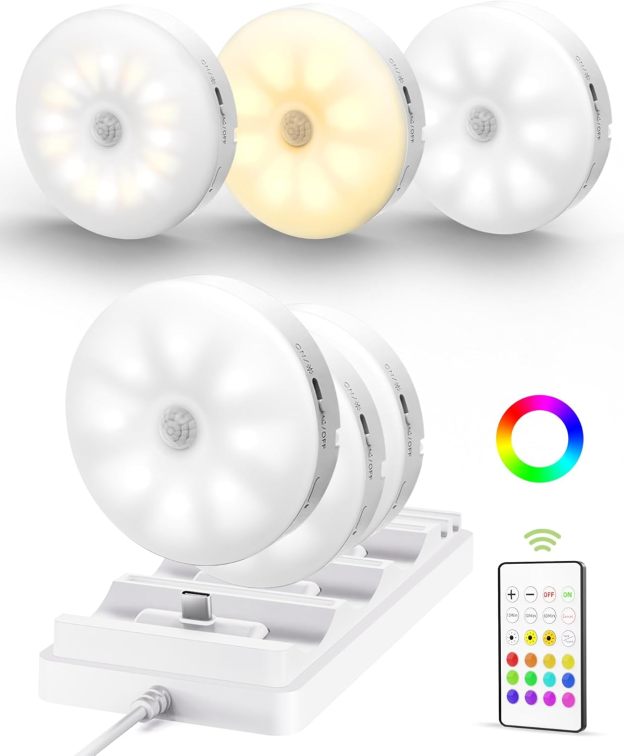 🎉Monthly Special 49% Off💥🔥Rechargeable Puck Lights with Remote