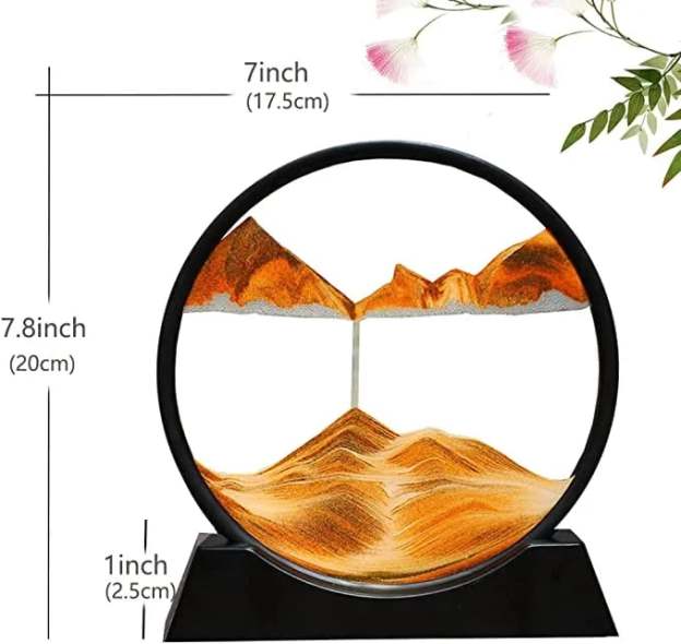 Flowing Sand Painting