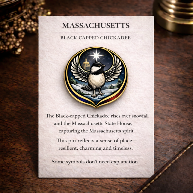 State Bird Pins Collection