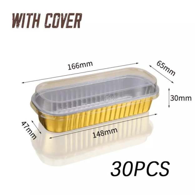 Aluminum Foil Mini Pans🍗Barbecue🍰Bake🍳Air fryer