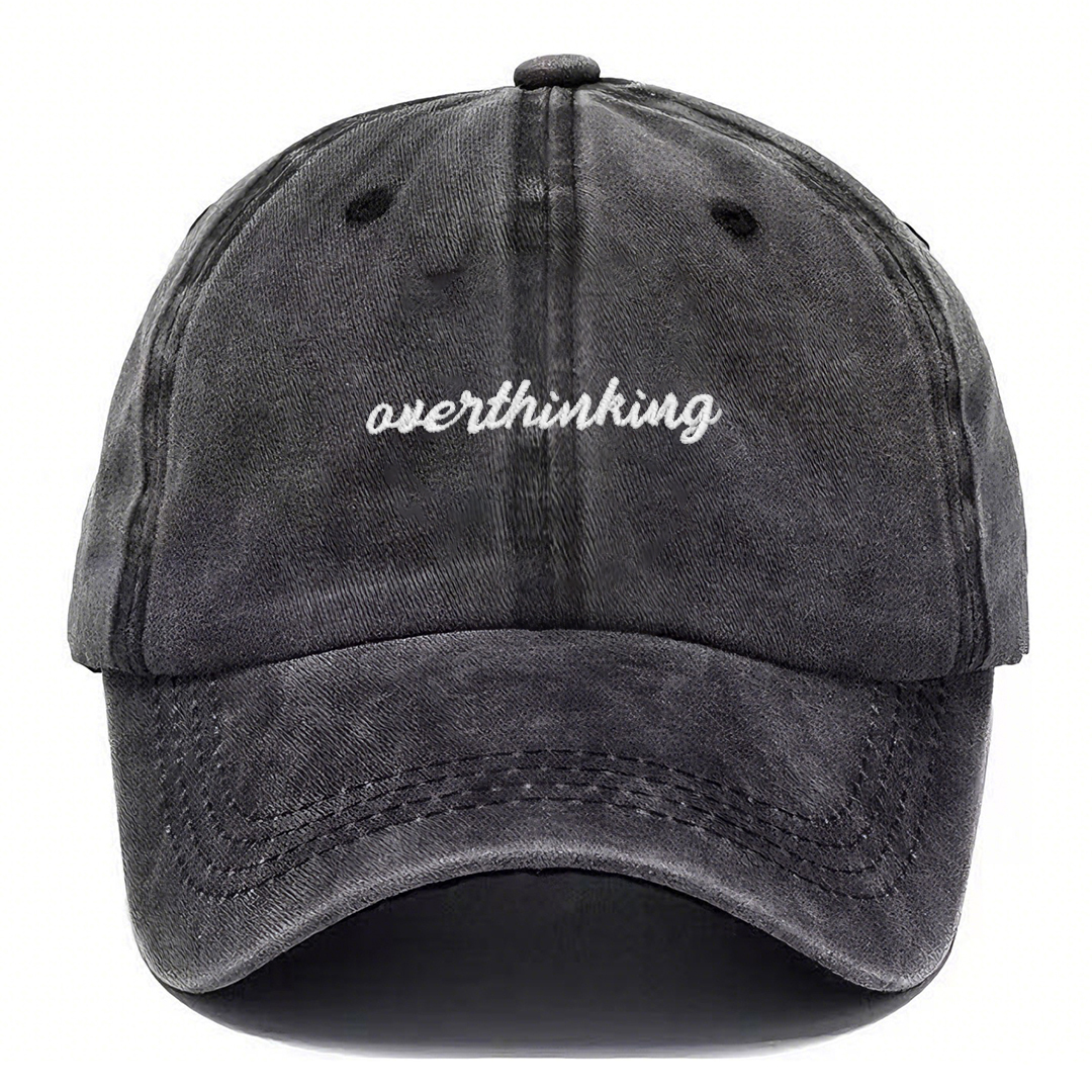 Overthinking Baseball Cap