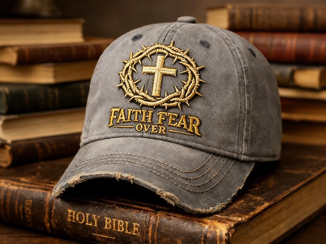 🏆Flash Sale 50% OFF -Faith Art Print Casual Hat
