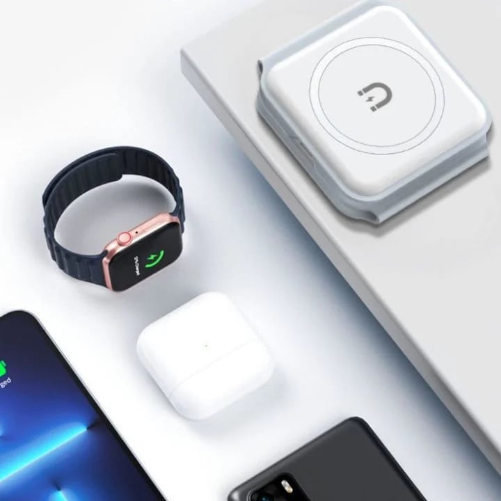 3 in 1 Portable Wireless Travel Charger