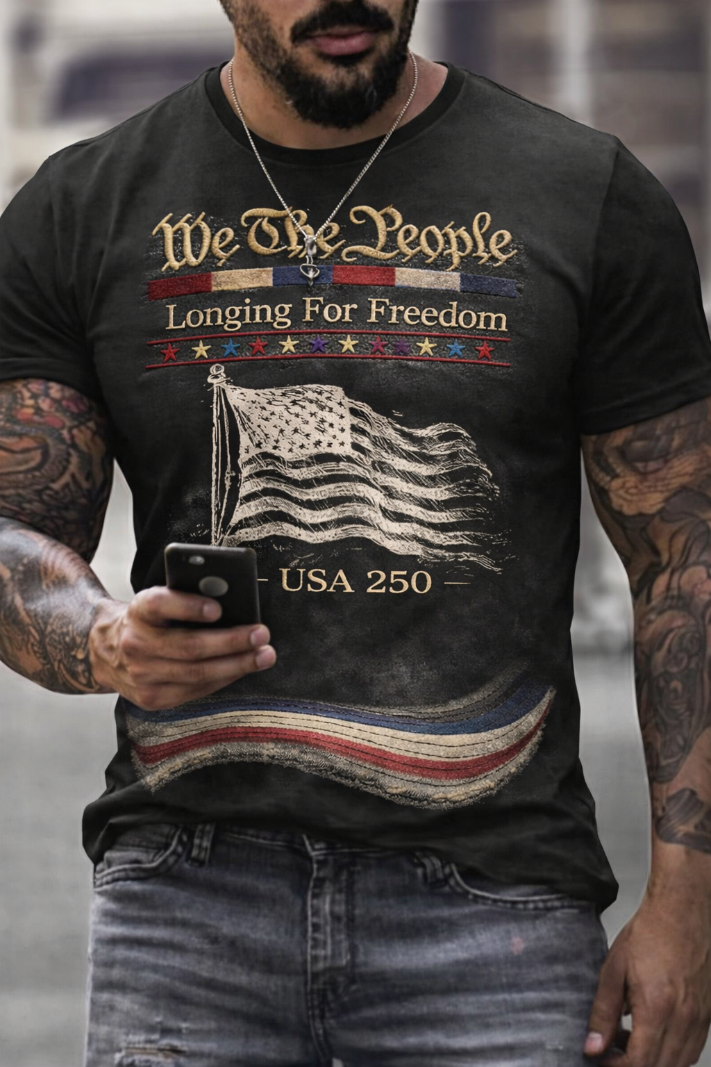 Men‘s Longing For Freedom T-Shirt