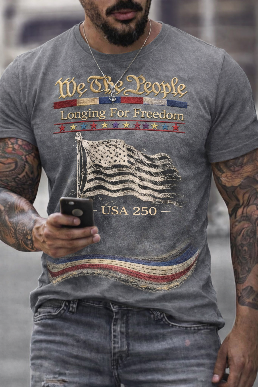 Men‘s Longing For Freedom T-Shirt