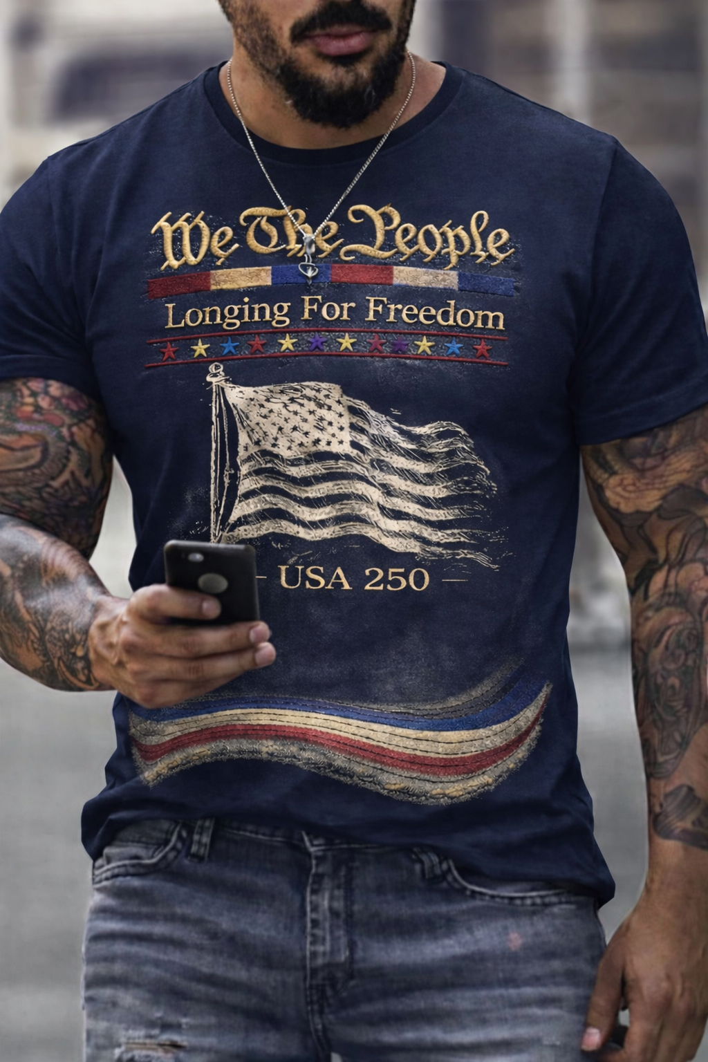 Men‘s Longing For Freedom T-Shirt