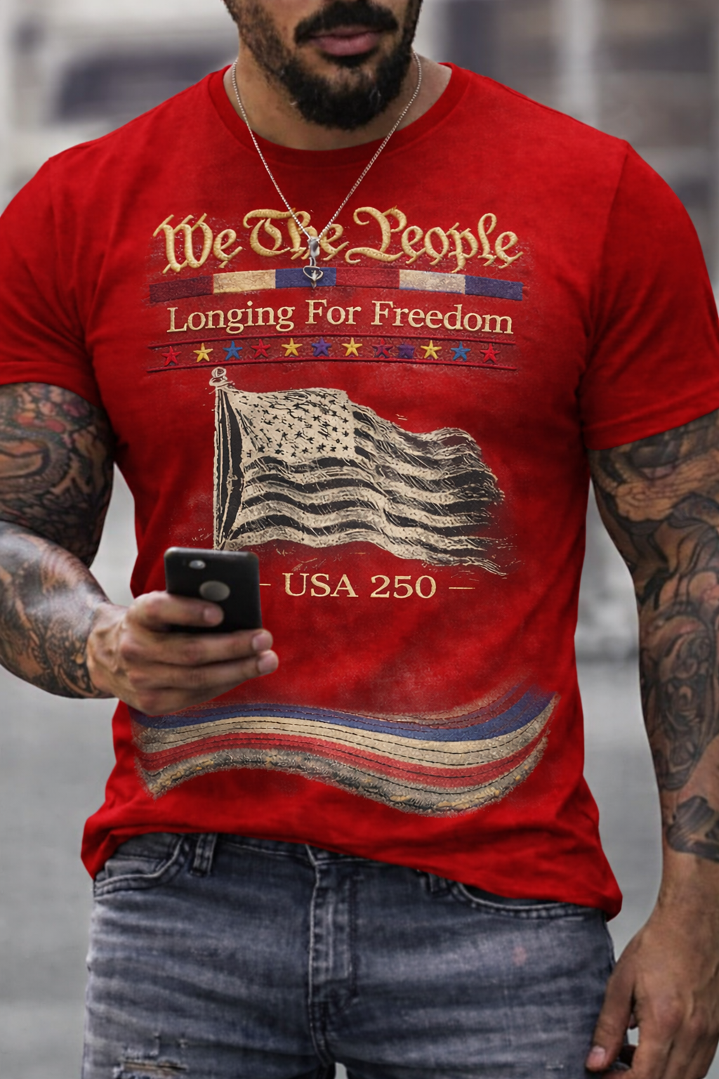 Men‘s Longing For Freedom T-Shirt