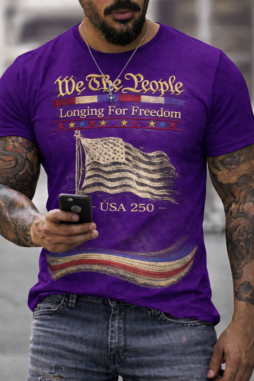 Men‘s Longing For Freedom T-Shirt