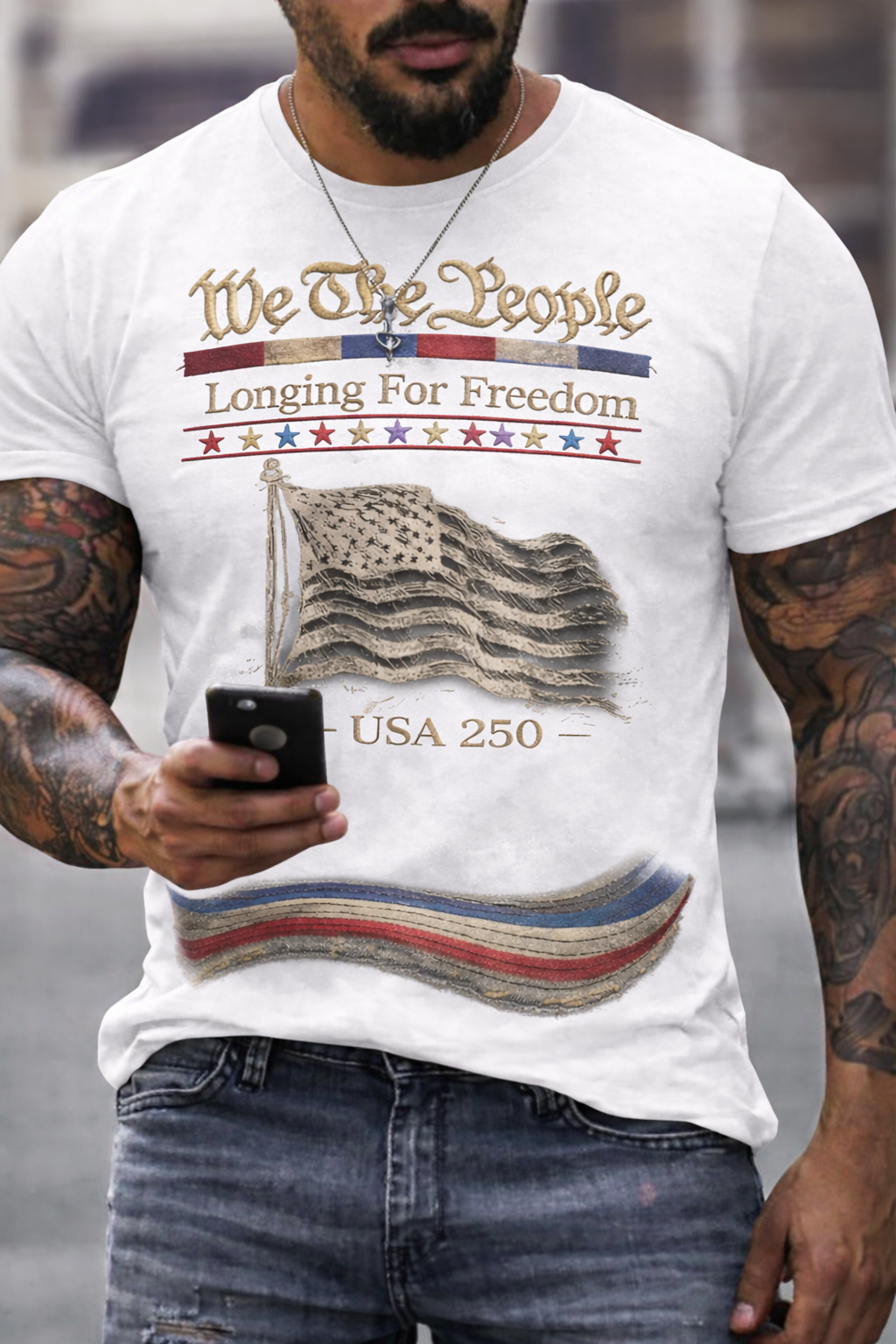 Men‘s Longing For Freedom T-Shirt