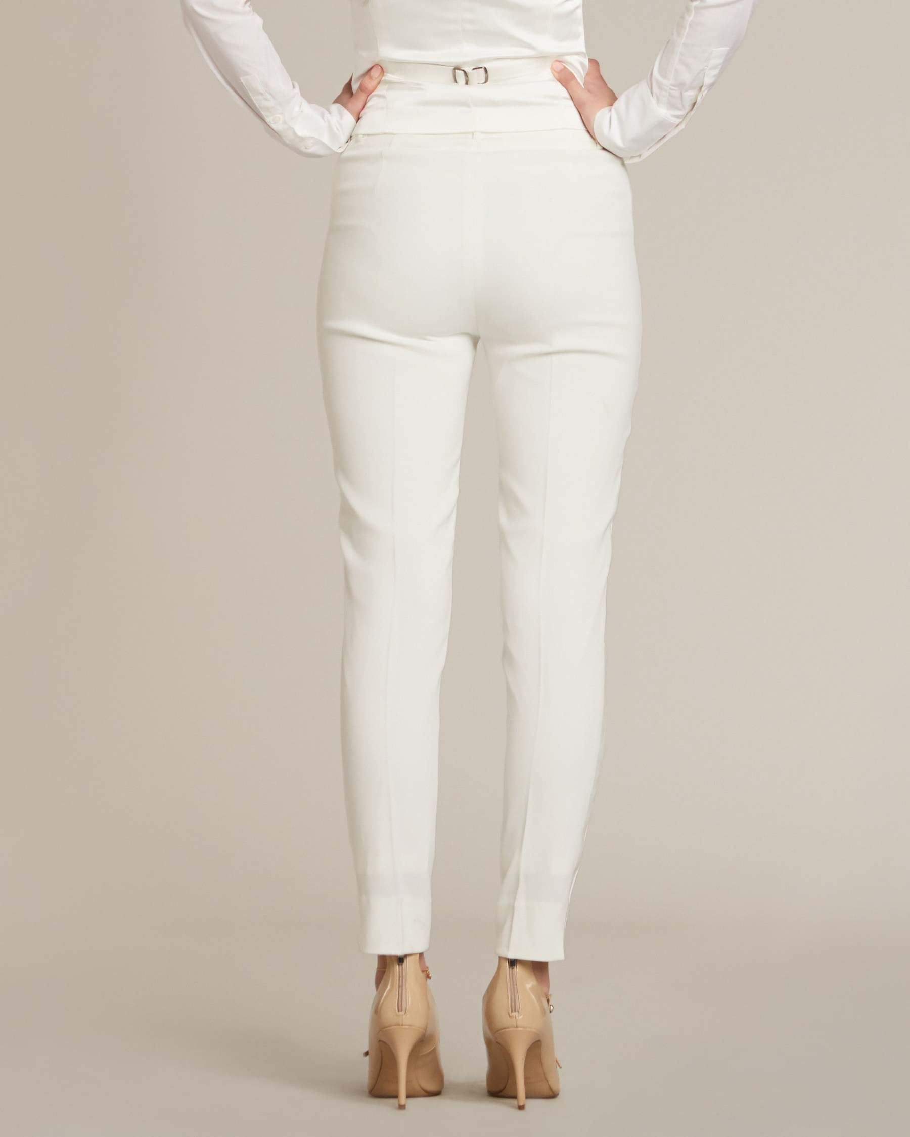 Size-Friendly Must-Have! Comfortable Drape Slim Pants - Great for Work & Errands