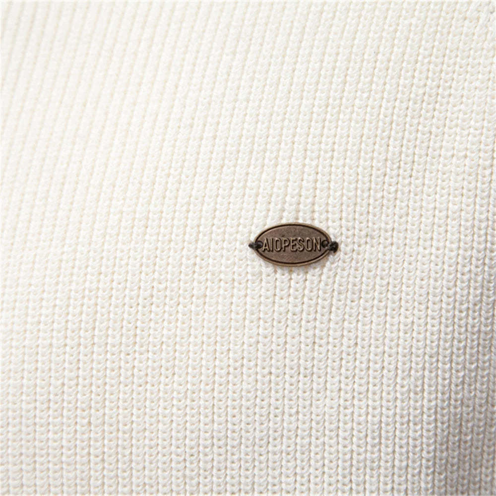 Nolan Cotton Mock Neck Sweater