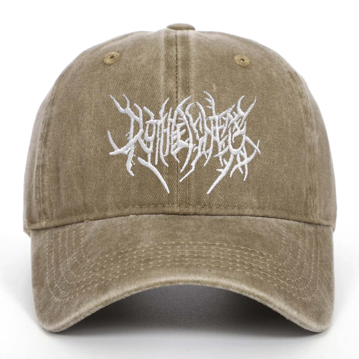 Fashion Washed Baseball Caps for Men Women Goth Rock Embroidered Casual Cap Outdoor Streetwear Hats Snapback Dad Hat Hip Hop Cap