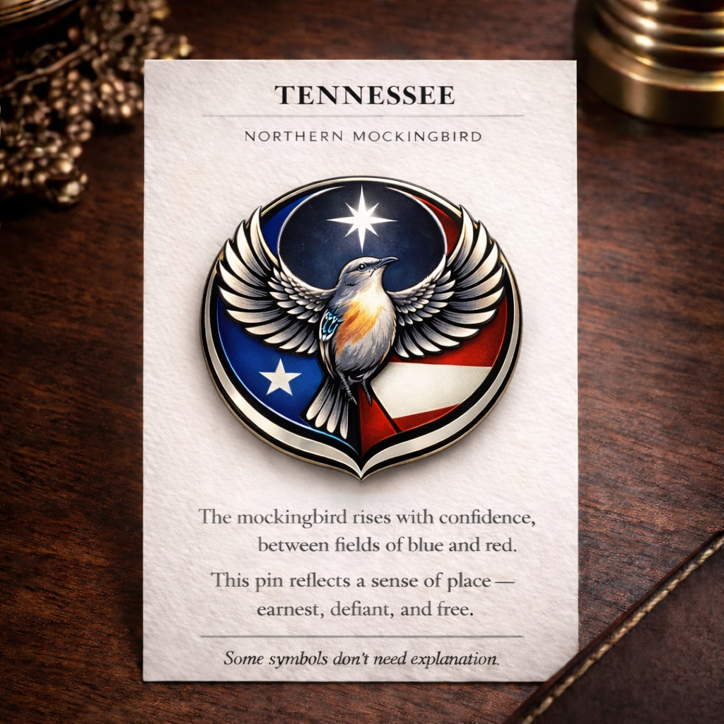 State Bird Pins Collection