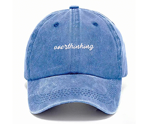 Overthinking Baseball Cap