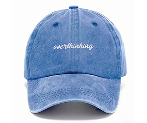 Overthinking Baseball Cap