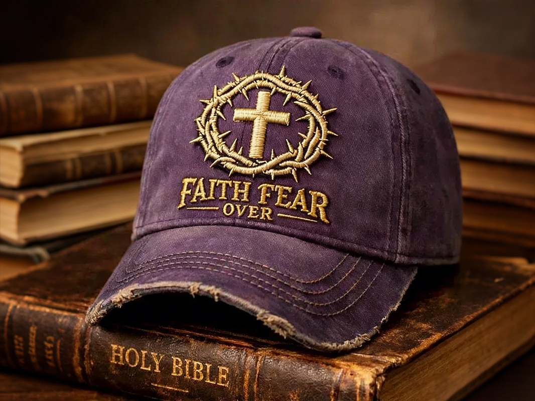 🏆Flash Sale 50% OFF -Faith Art Print Casual Hat