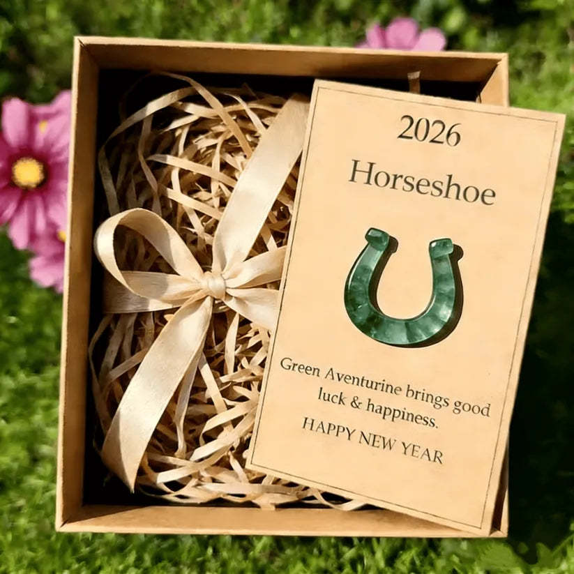 🔥Hot Sale 60% OFF!!⚡50K+ SOLD!✨🔥Lucky Crystal Horse Decoration — A Token of Strength and Fresh Starts (2026)🐎🍀
